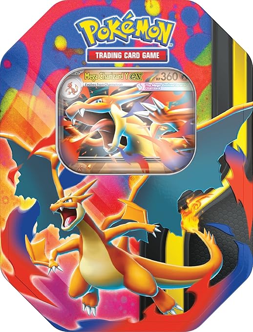 Pokémon TCG: Mega Charizard and Tin