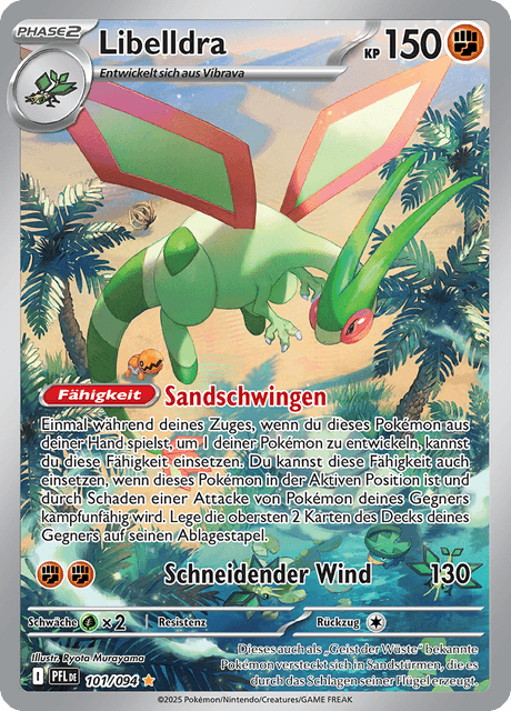 Libelldra – Fighting – 150 HP Pokémon TCG Card