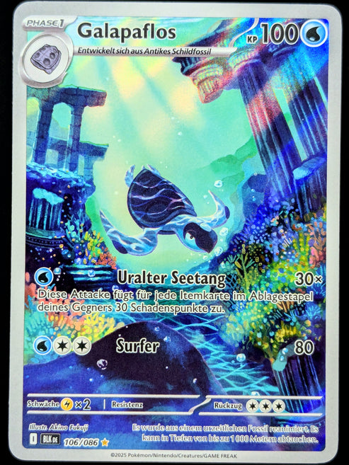 Galapaflos 106/086 Illustration Rare DE Pokémon Card